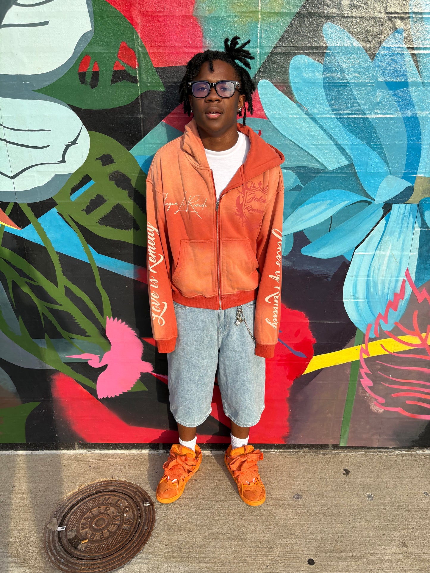 Lost Royalty "Orange" Zip UP