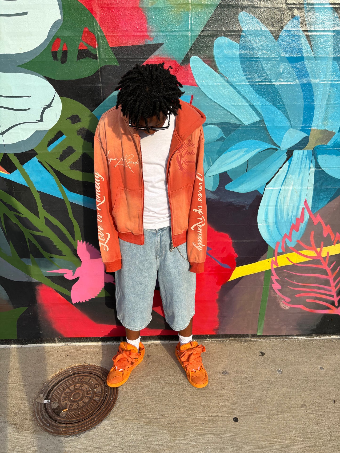 Lost Royalty "Orange" Zip UP