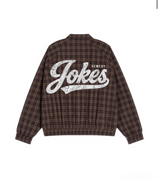 Brown Plaid “JR” Jacket