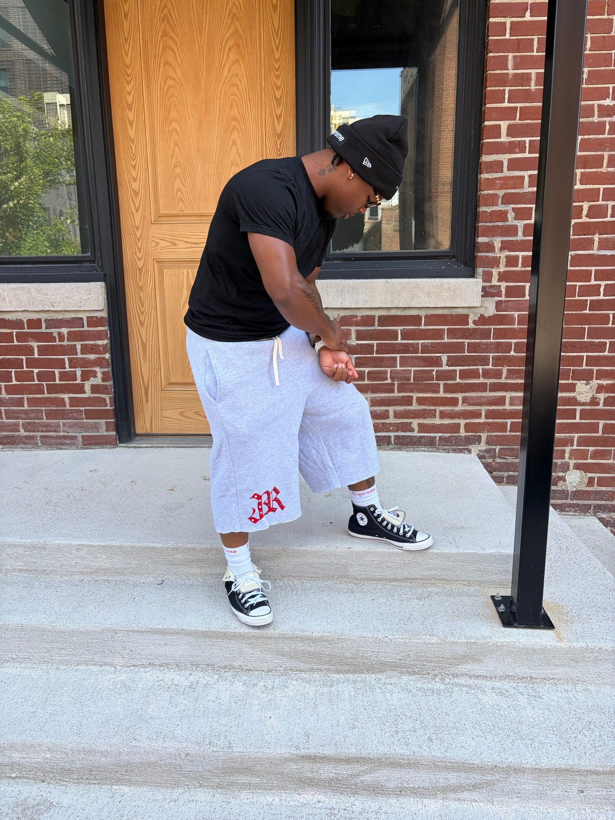 GREY “JR” JORTS