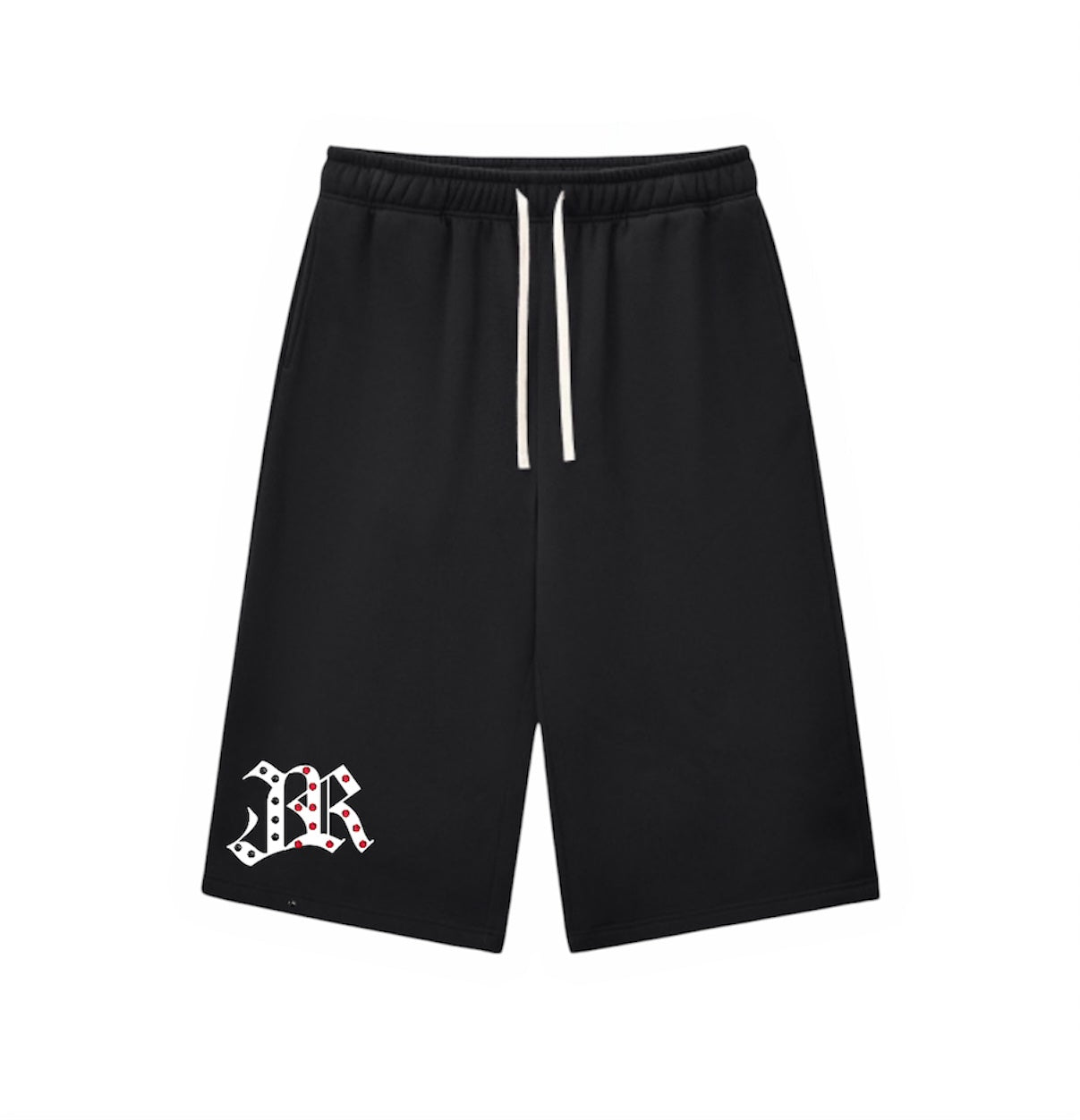 BLACK “JR” JORTS