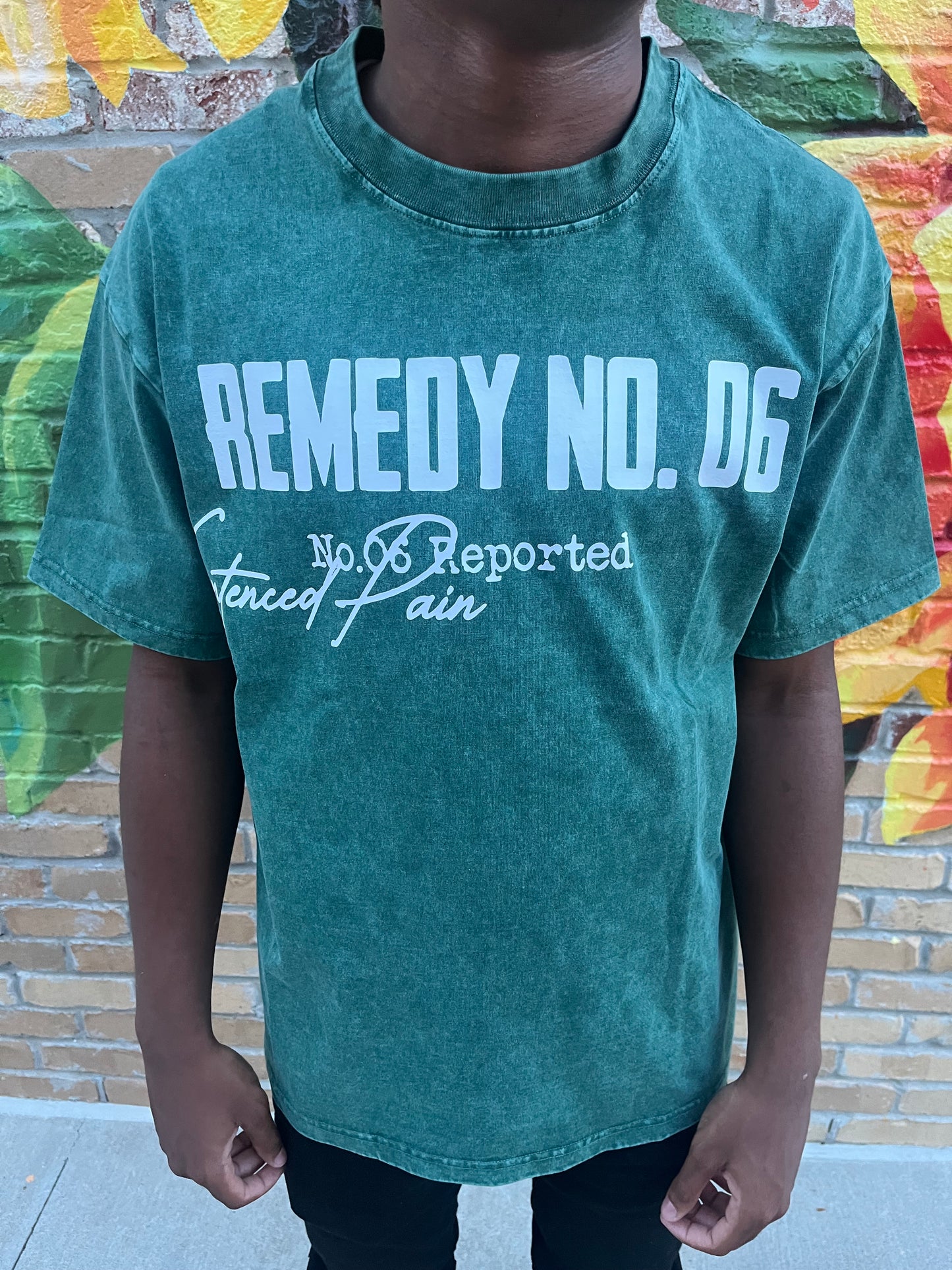 “SUSPECT No.06” OVERSIZED SHIRTS