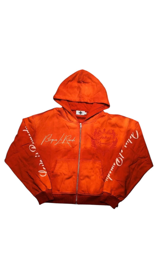 Lost Royalty "Orange" Zip UP