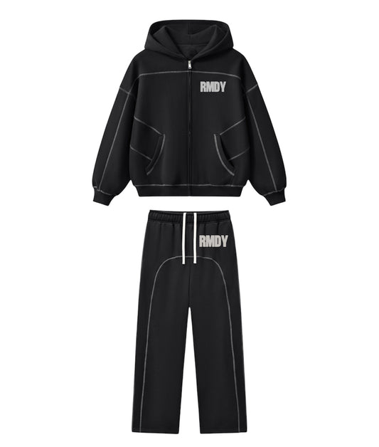 Stitched “RMDY” Black Set
