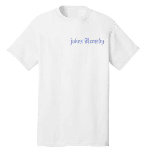 White/ Light Blue T-Shirt